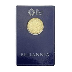 Pre-Owned 2015 UK Britannia 1/4oz Gold Coin - Carded