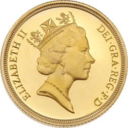 Pre-Owned 1988 UK Full Sovereign Proof Gold Coin