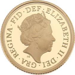 Pre-Owned 2021 UK Full Sovereign Proof Gold Coin