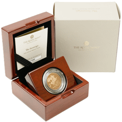 Pre-Owned 2021 UK Full Sovereign Proof Gold Coin