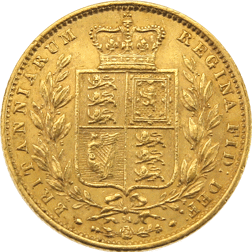 Pre-Owned 1869 London Mint DN.34 Victoria Young Head