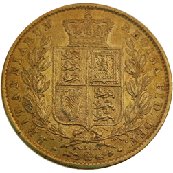 Pre-Owned 1869 London Mint DN.39 Victoria Young Head 