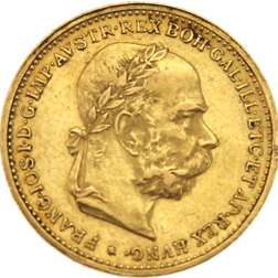 Pre-Owned 1903 Austrian Franz Joseph 20 Corona Gold Coin