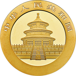 Pre-Owned Chinese Panda 30g Gold Coin - Mixed Dates