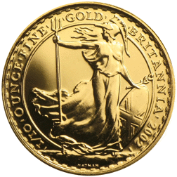 Pre-Owned 2002 UK Britannia 1/10oz Proof Design Gold Coin