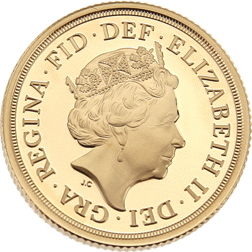 Pre-Owned 2018 UK Proof Full Sovereign Gold Coin - Missing Outer Box