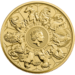 Pre-Owned 2021 UK Queen's Beasts Completer 1oz Gold Coin
