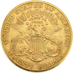 Pre-Owned 1907 USA Liberty Eagle $20 Gold Coin