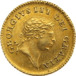 Pre-Owned 1809 George III 1/3 Guinea Gold Coin