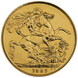 Pre-Owned 1823 George IV Double Sovereign Gold Coin