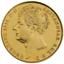 Pre-Owned 1823 George IV Double Sovereign Gold Coin