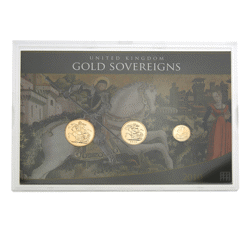 Pre-Owned Westminster UK 2010 Sovereign Gold Coin Set
