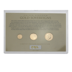 Pre-Owned Westminster UK 2010 Sovereign Gold Coin Set