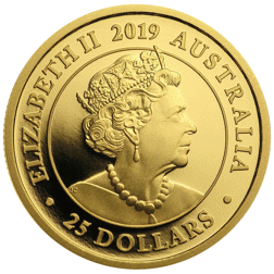 Pre-Owned 2019 Perth Mint Australia Full Sovereign Proof Gold Coin