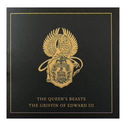 Pre-Owned 2021 UK Queen’s Beasts Griffin 1/4oz Proof Gold Coin