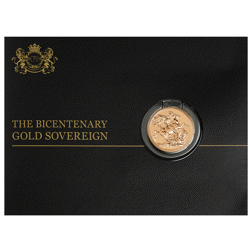 Pre-Owned 2017 UK Bicentenary Full Sovereign Gold Coin - Carded