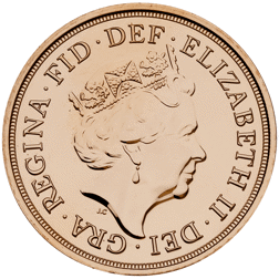 Pre-Owned 2017 UK Bicentenary Full Sovereign Gold Coin - Carded