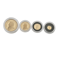 Pre-Owned 2018 South African Krugerrand Proof Gold 4-Coin Collection