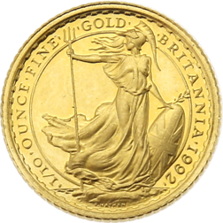 Pre-Owned 1992 UK Britannia 1/10oz Proof Design Gold Coin