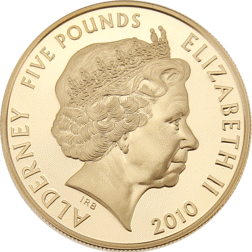 Pre-Owned 2010 Engagement of Prince William and Catherine £5 Gold Proof Coin - Missing Outer Box