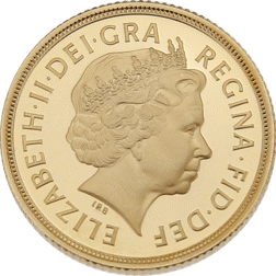 Pre-Owned 2008 UK Full Sovereign Proof Gold Coin - Missing Outer Box