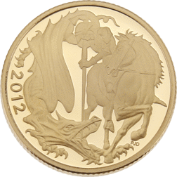 Pre-Owned 2012 UK Full Sovereign Proof Gold Coin - Missing Outer Box