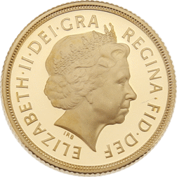 Pre-Owned 2012 UK Full Sovereign Proof Gold Coin - Missing Outer Box