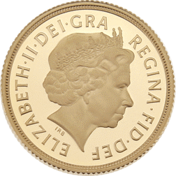 Pre-Owned 2014 UK Full Sovereign Proof Gold Coin - Missing Outer Box