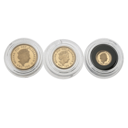 Pre-Owned 2022 UK Sovereign Gold Proof 3-Coin Set