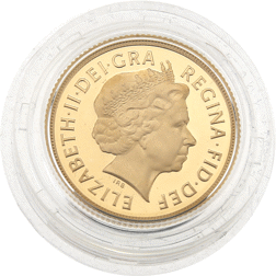 Pre-Owned 2014 UK Full Sovereign Gold Proof Coin