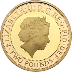 Pre-Owned 2014 UK 100th Anniversary of the First World War - Outbreak £2 Proof Gold Coin