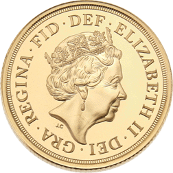 Pre-Owned 2017 UK Platinum Wedding Brilliant Uncirculated Full Sovereign Gold Coin