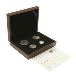 Pre-Owned 2010 UK Britannia Gold Proof 4-Coin Set