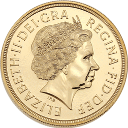 Pre-Owned 2013 UK Brilliant Uncirculated £5 Sovereign Gold Coin - Missing Outer Box