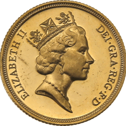 Pre-Owned 1994 UK Full Sovereign Proof Design Gold Coin