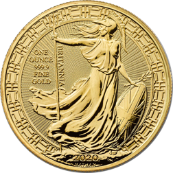 Pre-Owned 2020 UK Britannia Oriental Border 1oz Gold Coin