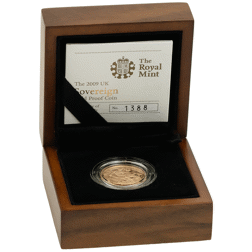 Pre-Owned 2009 UK Full Sovereign Proof Gold Coin