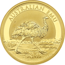 Pre-Owned Australian Emu 1oz Gold Coin - Mixed Dates