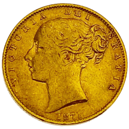 Pre-Owned 1871 London Mint DN.48 Victorian 