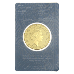 Pre-Owned 2022 UK Britannia 1oz Gold Coin - Carded