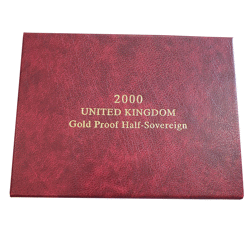 Pre-Owned 2000 UK Half Sovereign Proof Gold Coin