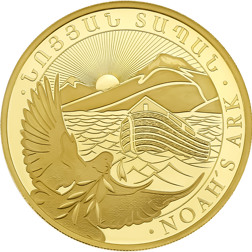 Pre-Owned 2022 Armenian Noah's Ark 1oz Gold Coin