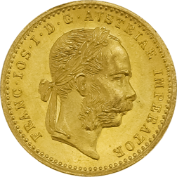 Pre-Owned 1914 Austrian 1 Ducat Gold Coin