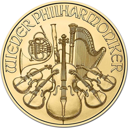 2023 Austrian Philharmonic 1oz Gold Coin