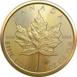 2023 Canadian Maple 1oz Gold Coin