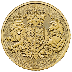2023 UK Royal Arms 1oz Gold Coin