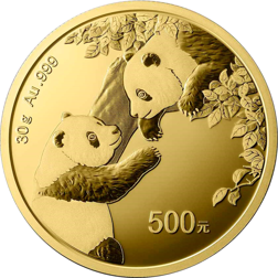 2023 Chinese Panda 30g Gold Coin
