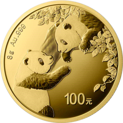 2023 Chinese Panda 8g Gold Coin