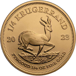 2023 South African Krugerrand 1/4oz Gold Coin