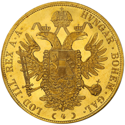 Pre-Owned Austrian 4 Ducat Gold Coin - Mixed Dates
